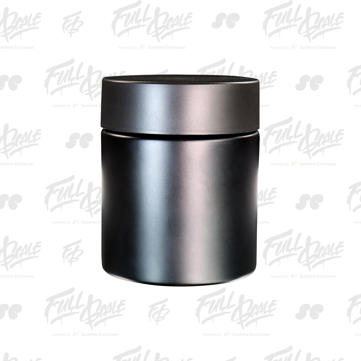 4 OZ Low-Profile Opaque Glass Jar