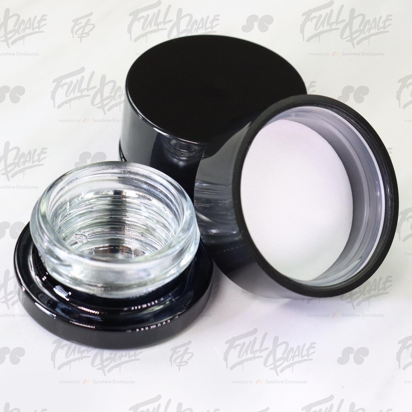 8ml Low-Profile Electroplated Black Gloss