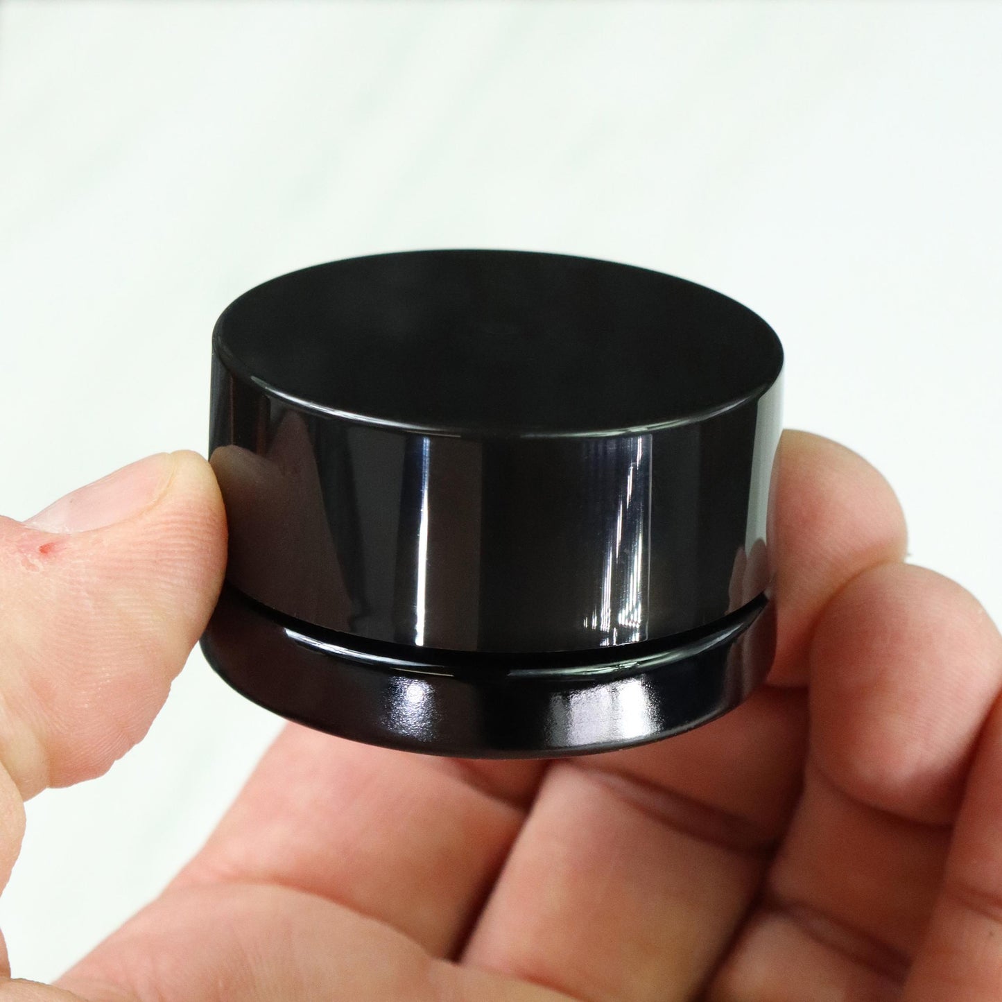 5ml Black Glass Jar - Native Black Gloss