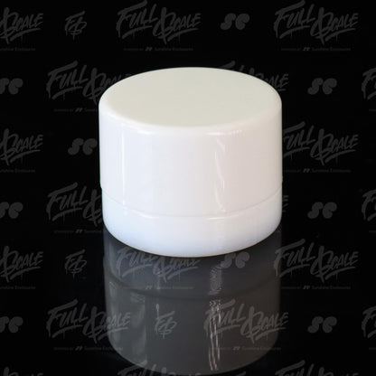 5ml White Glass Jar - Native White Glass