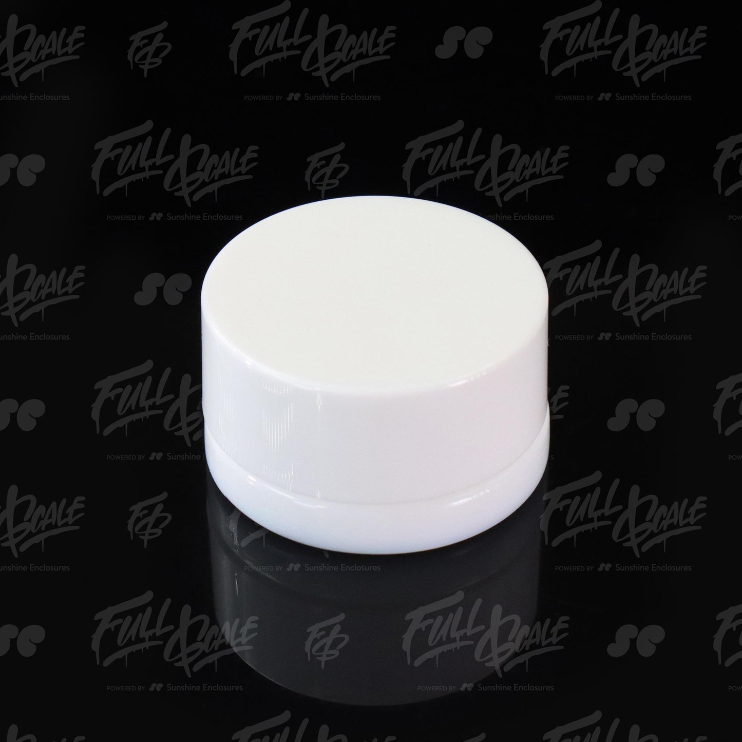 8ml Low-Profile Native White Glass