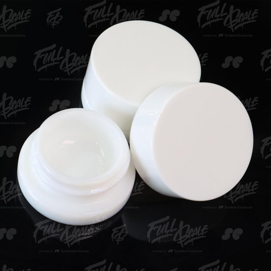 8ml Low-Profile Native White Glass