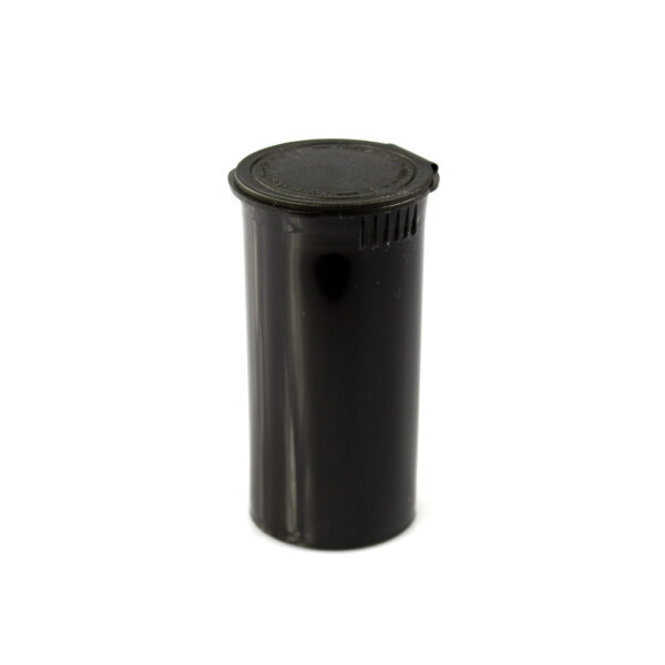 One Gram - 13 dram - Poptop container black